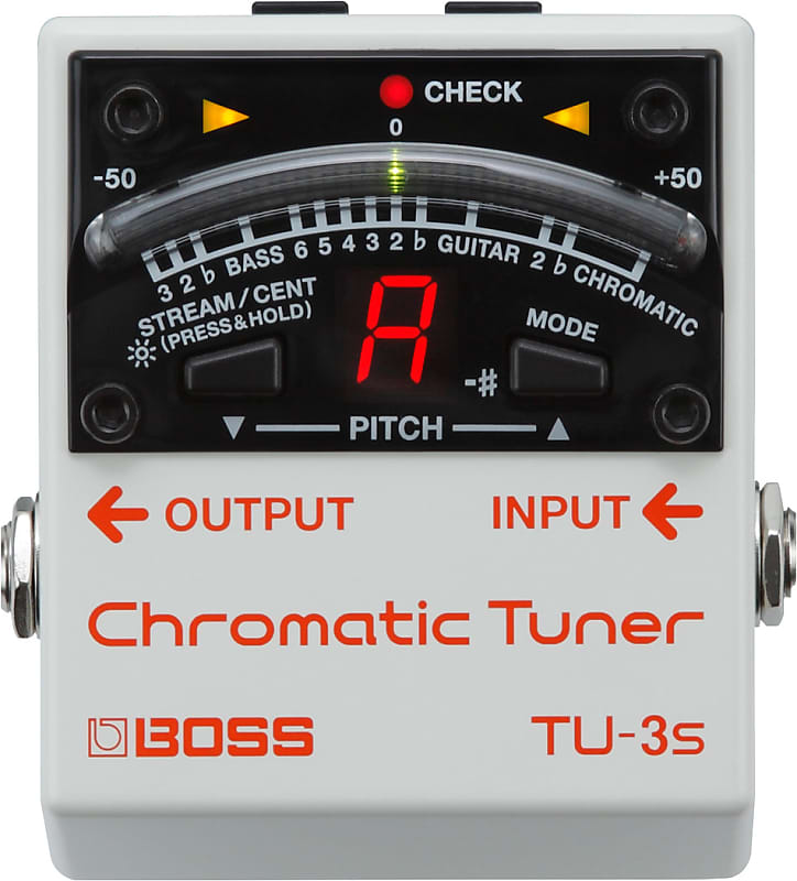 TU-3 Chromatic Tuner Pedale accordeur Boss