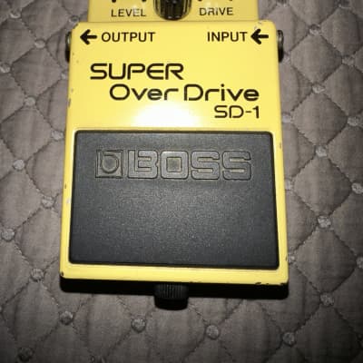 Boss SD-1 Super Overdrive 1981 - 1988 Made In Japan | Reverb