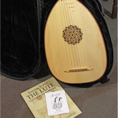 Roosebeck Deluxe 6-Course Lute Walnut image 7