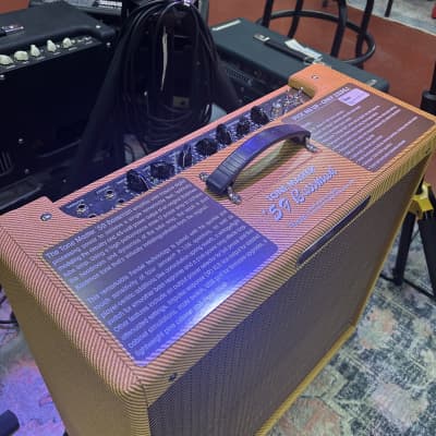 Fender Tone Master '59 Bassman 2-Channel 200-Watt 4x10" Guitar Combo 2024 - Present - Lacquered Tweed image 2