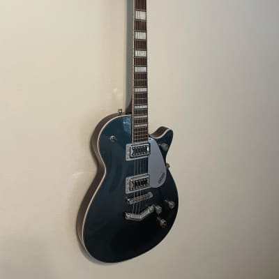 Gretsch G5220 Electromatic Jet BT with V-Stoptail 2019 - Present Jade Gray Metal image 2