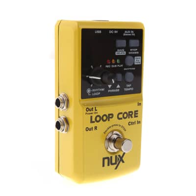NUX Loop Core Stereo Guitar Effect Pedal 6H Recording + 40 Built-in Drum Patterns + TAP Tempo! image 3