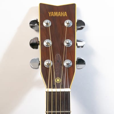 Yamaha FG-301 Orange Label Jumbo Dreadnought Acoustic Guitar - Natural image 3