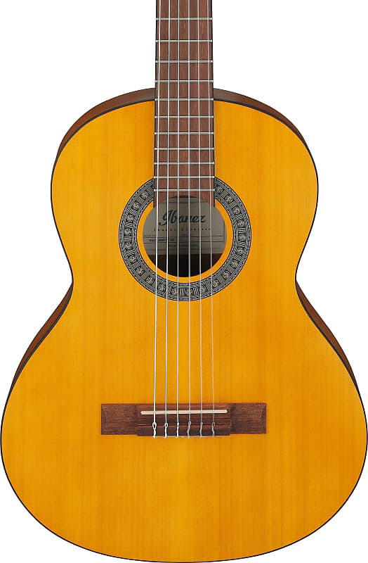Ibanez GA2 3/4 Size Nylon String Guitar Open Pore Amber image 1