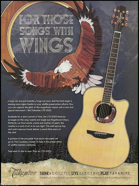Takamineタカミネ/LTD-2003Eagle Takamine Ltd Edition 2003 Eagle | Reverb