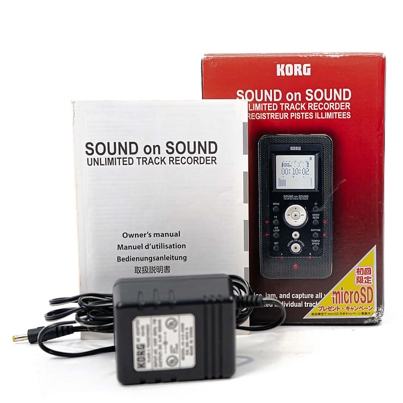 Korg Sound on Sound Unlimited Track Recorder SR1 with Box