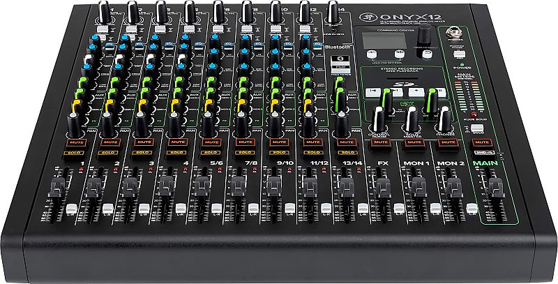 mackie ONYX12 アナログミキサー 12チャンネル おすすめ】MACKIE/Onyx12 アナログミキサー[配信向け][音楽制作
