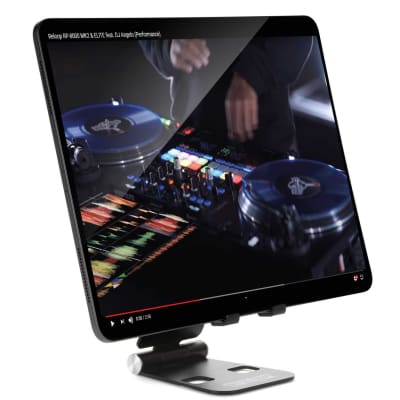 Reloop Adjustable and Foldable Stand for Tablets and Smartphones image 4
