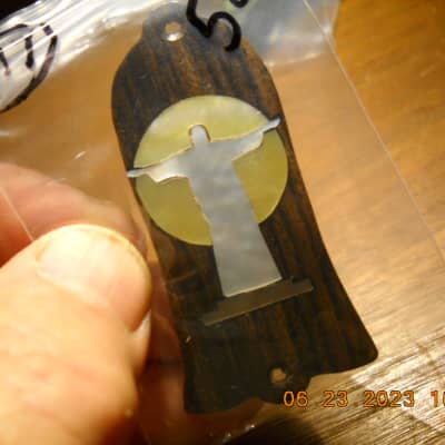 Gibson Les Paul Truss Cover Les Paul Rosewood & Abalone with Risen Jesus image 3