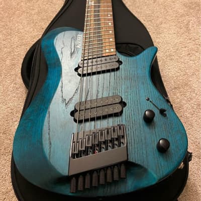 Kiesel Zeus Custom Crackle - Two Tone Blue Crackle | Reverb