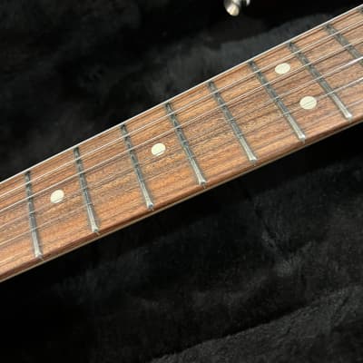 2008 Fender Standard Stratocaster  Left-Handed Midnight Wine Made in Mexico w/Hard Case image 7