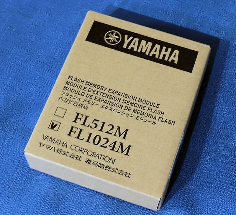 Yamaha FL1024M 1GB Flash Memory Expansion for Motif XF / MOXF / Tyros4 /  Tyros5 | Reverb Portugal