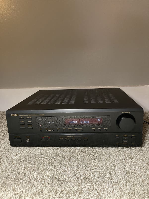 Denon DRA-295 2000s - black  			