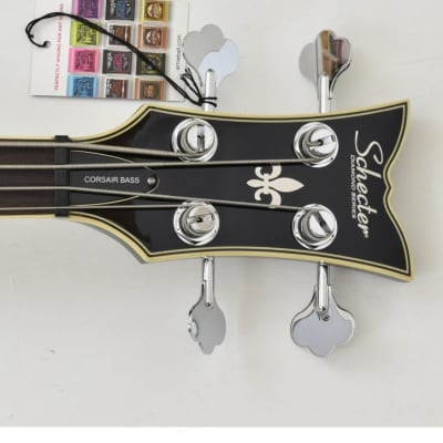 Schecter Corsair Bass in Gloss Black image 4