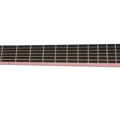 Enya NOVA GO Pink Acoustic Guitar "Pretty In Pink" image 6