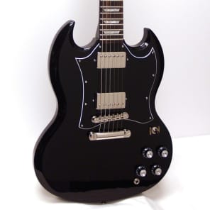 Epiphone 1966 G-400 Pro SG Ltd Ed Electric Guitar - Ebony | Reverb