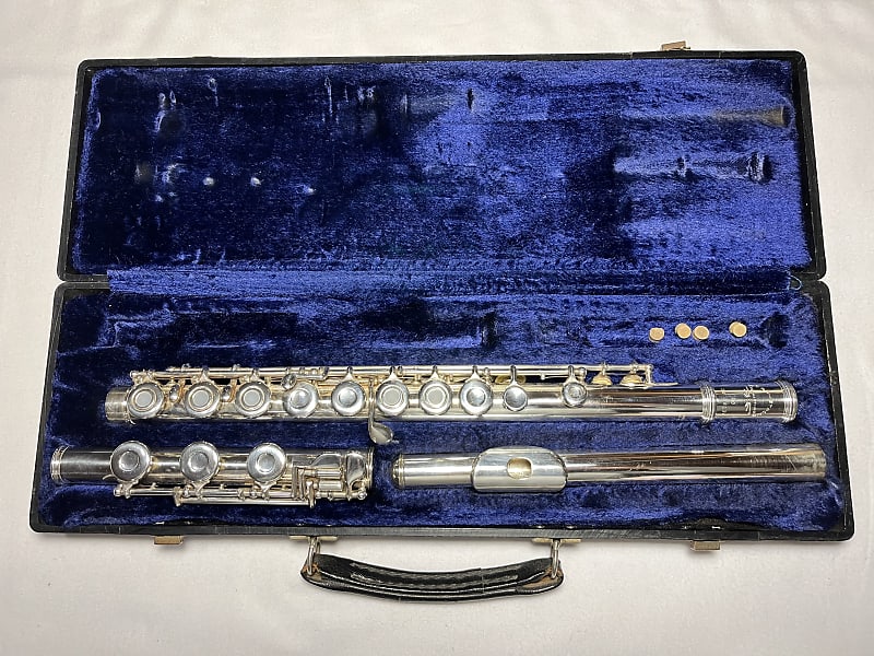 Armstrong Model 80 1975 sterling silver flute vintage! Reverb