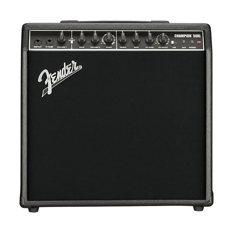 Fender Champion 50 XL 2-Channel 50-Watt 1x12" Solid State Guitar Combo image 1