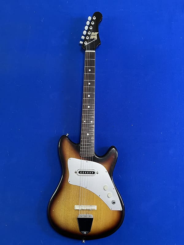 Kent Polaris 1 1960s Sunburst - vintage electric guitar made in Japan image 1