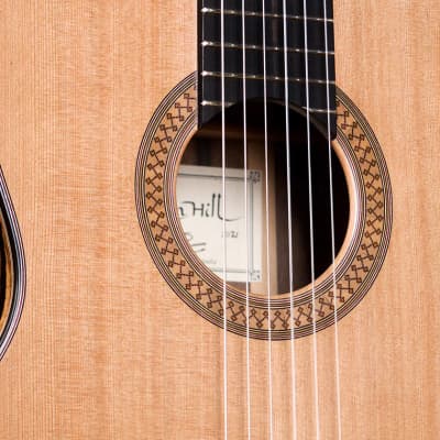 Stephen Hill 2021 Classical Guitar Cedar/Exotic Ebony image 3