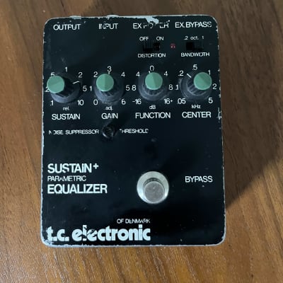 TC Electronic Sustain+Parametric Equalization 1980s  - Black for sale