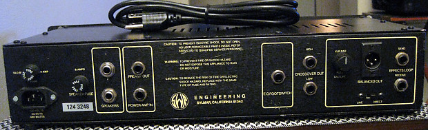 SWR Studio 220 Bass Amp Head Made in USA | Reverb