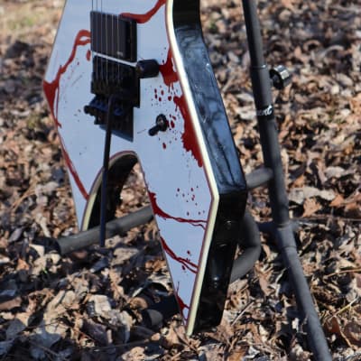 B.C. Rich Warlock Joey Jordison Blood Splatter image 10