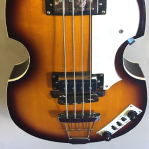Hofner Ignition Series Vintage Violin Bass  Sunburst image 3