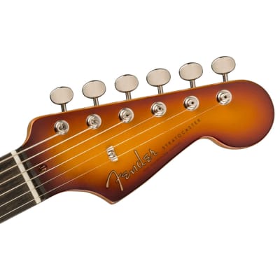 Fender Limited Edition Suona Stratocaster Thinline Electric Guitar w/ Ebony Fretboard - Violin Burst image 5