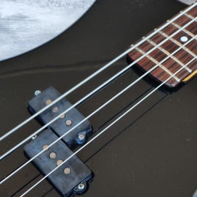 1988 Kramer Japan JK-7000 Bass (Black) image 5