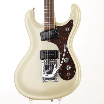 Mosrite 65 Reissue Ventures Model Pearl White [SN V0096] [06/21] image 1