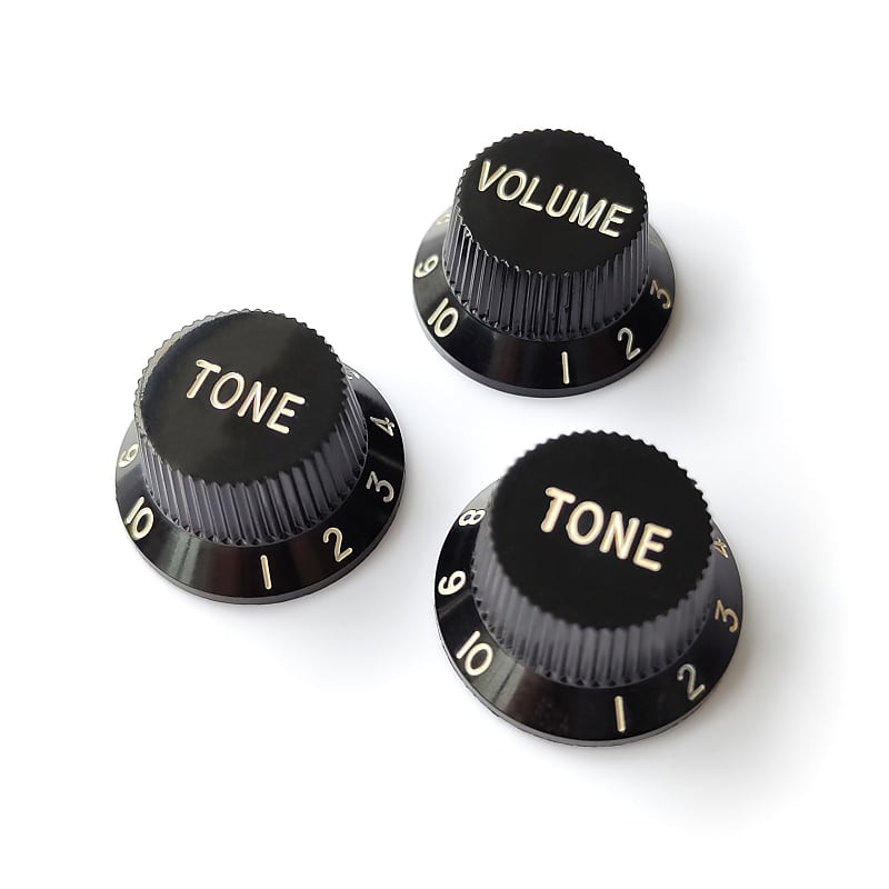 Stratocaster Tone & Volume Knobs Set or Individual Set Reverb