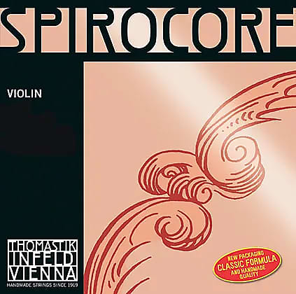 Thomastik-Infeld S519 Spirocore Chrome Wound Spiral Core 3/4 Violin String Set - Medium image 1