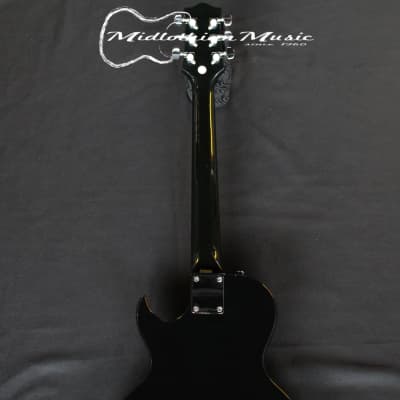 J. Reynolds Les Paul Style Electric Guitar - Black Finish image 7