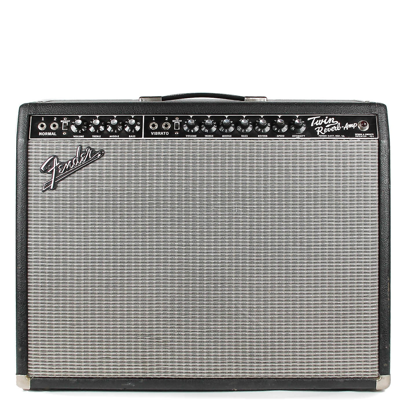 Fender Black Panel Twin Reverb 2-Channel 85-Watt 2x12