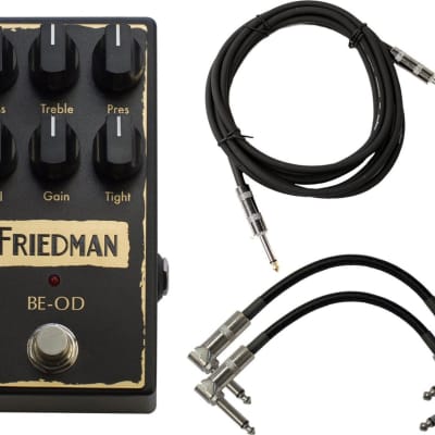 Friedman BE-OD Overdrive Guitar Effect Pedal Bundle image 1