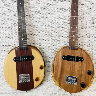 Turtle Shell Electric Tenor Guitar - mahogany top image 12