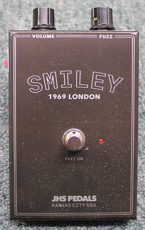 JHS Pedals Smiley 1969 London Fuzz Guitar Effects Pedal Black Reverb