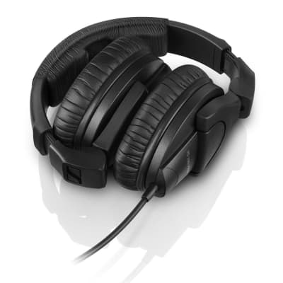 Sennheiser HD 280 PRO Closed, around-the-ear collapsable professional monitoring  headphones, black image 2