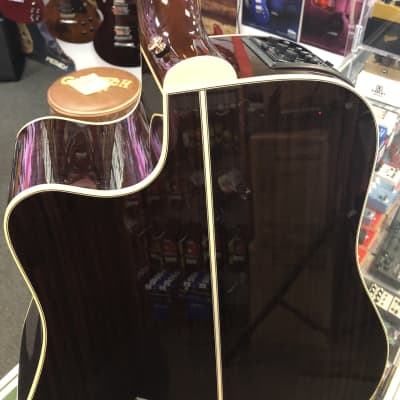 Takamine JP5DC Pro Series Acoustic Electric with Gig Case, Whiskey Brown - Made in Japan image 10