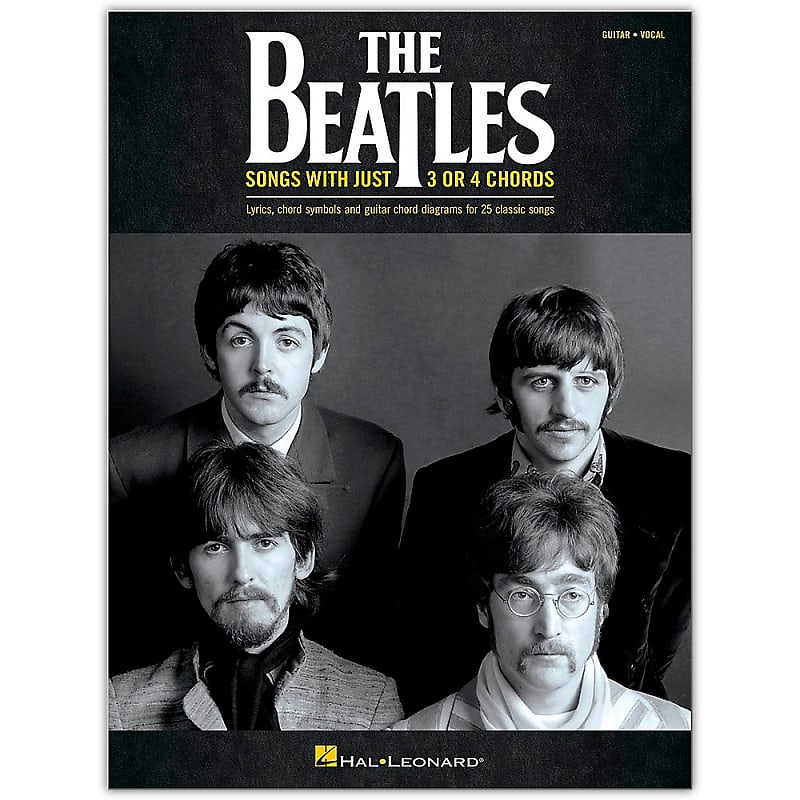 Hal Leonard The Beatles - Songs with Just 3 or 4 Chords Guitar Collection image 1