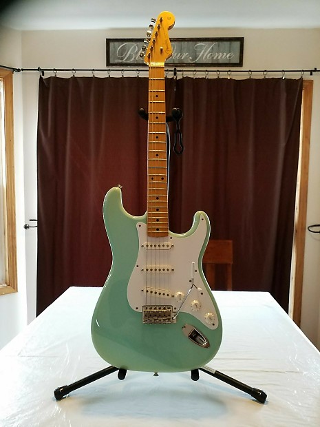 fender Japan ST-57 surf green エフェクター付き fender Japan ST-57 surf green エフェクター付き fender Japan