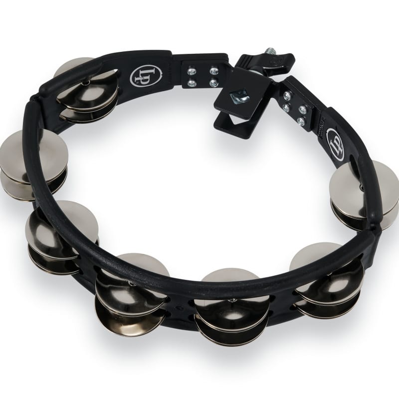 Photos - Percussion Latin Percussion L.P. CYCLOPS MOUNTED TAMBOURINE BLACK STEEL new 
