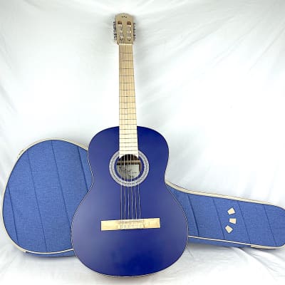 Cordoba Protégé Matiz C-1 Classical Guitar 2021 Classic Blue w/ Matching Bag image 3