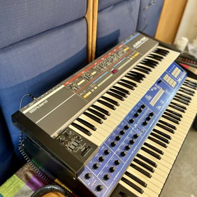 Roland Juno 106 1980’s - Grey original vintage analog synthesizer MIJ Japan poly synth image 1