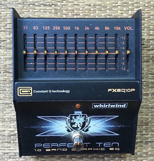Whirlwind Perfect Ten 10 Band Graphic EQ guitar pedal | Reverb