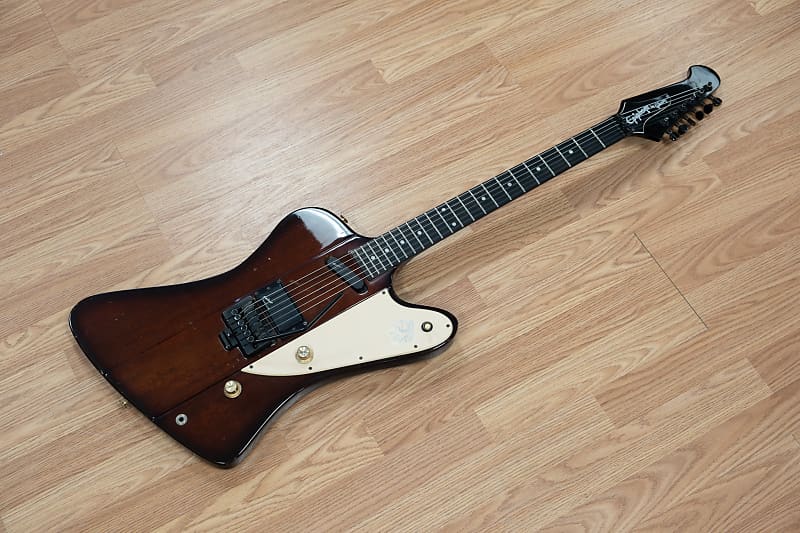 1986-88 Epiphone Firebird 300 in Vintage Sunburst w/ Fitted