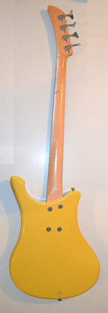 Yamaha SBV-500 Electric Bass Guitar - Yellow Banana Bass w