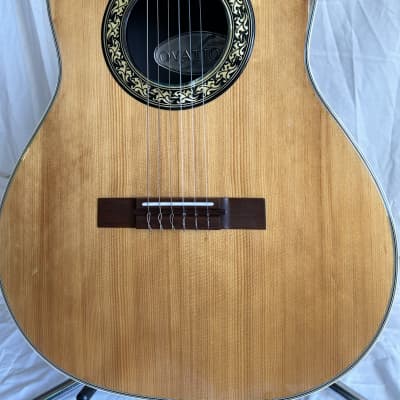 Ovation Vintage 1970's Classical Deluxe Balladeer Natural 1122-4 for sale