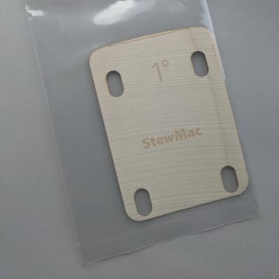 StewMac Guitar Neck Shim 1 degree (shaped) image 2